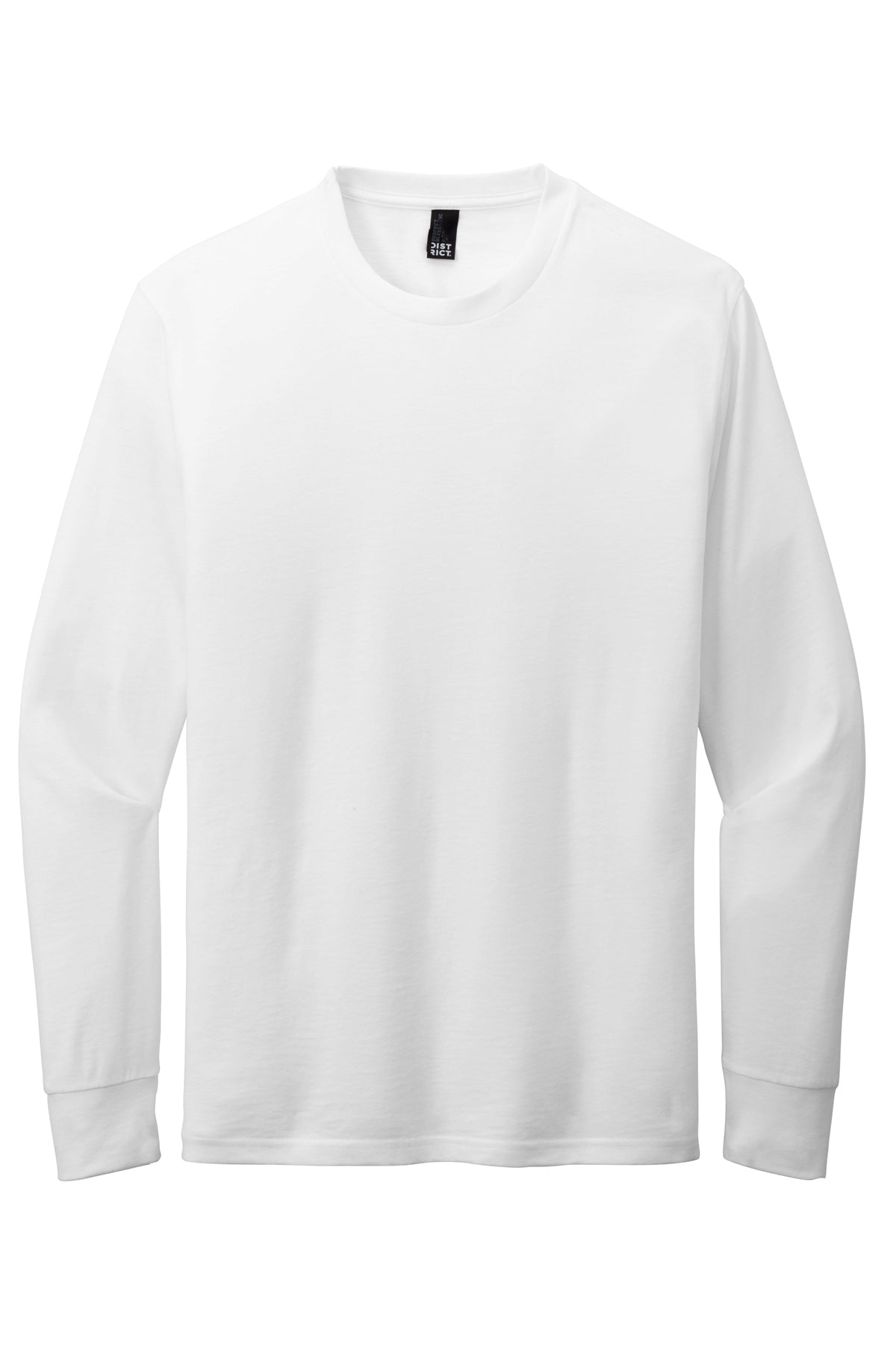 DT109  District® Perfect Blend® CVC Long Sleeve Tee