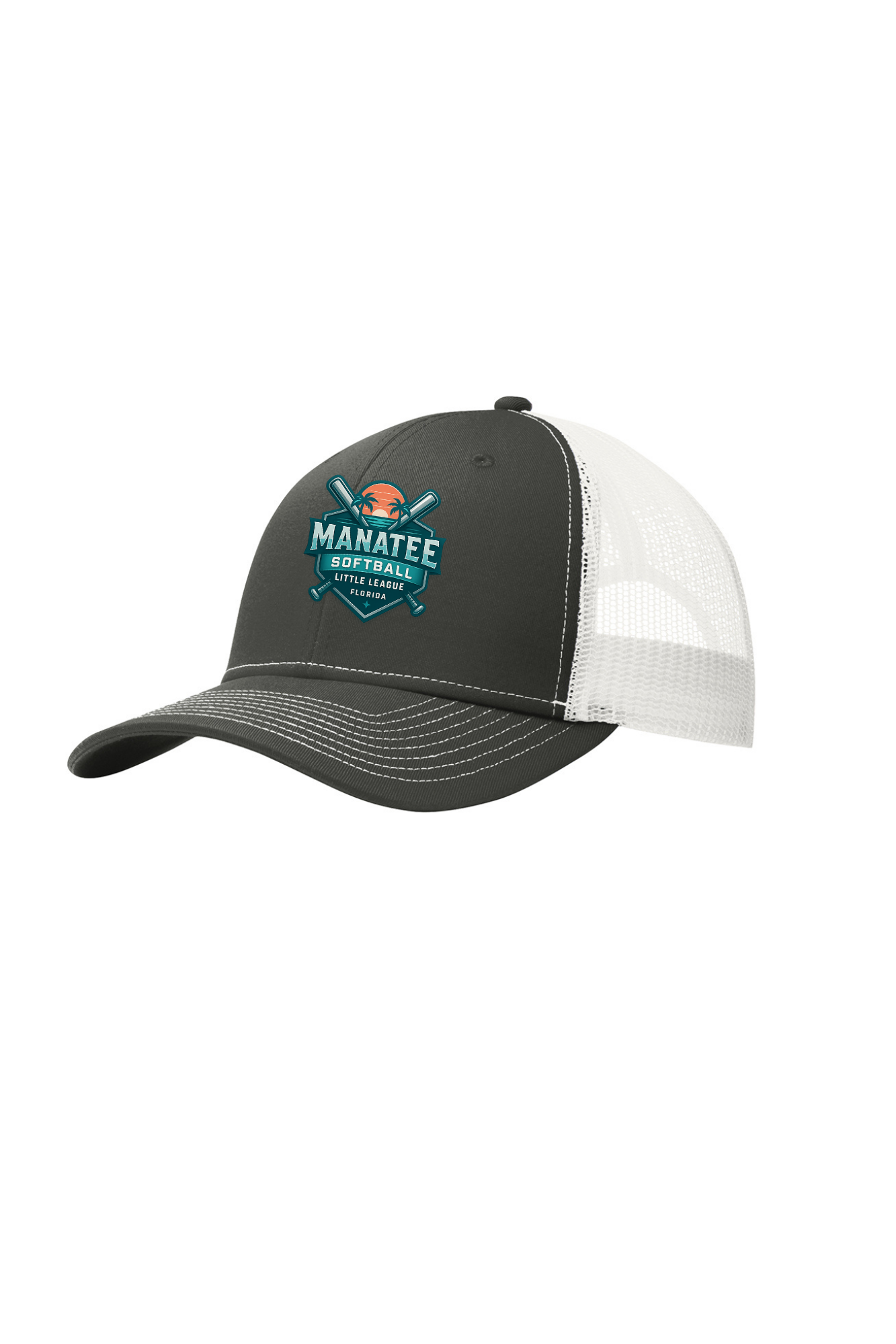 Manatee Softball C402 Port Authority® Snapback Trucker Cap