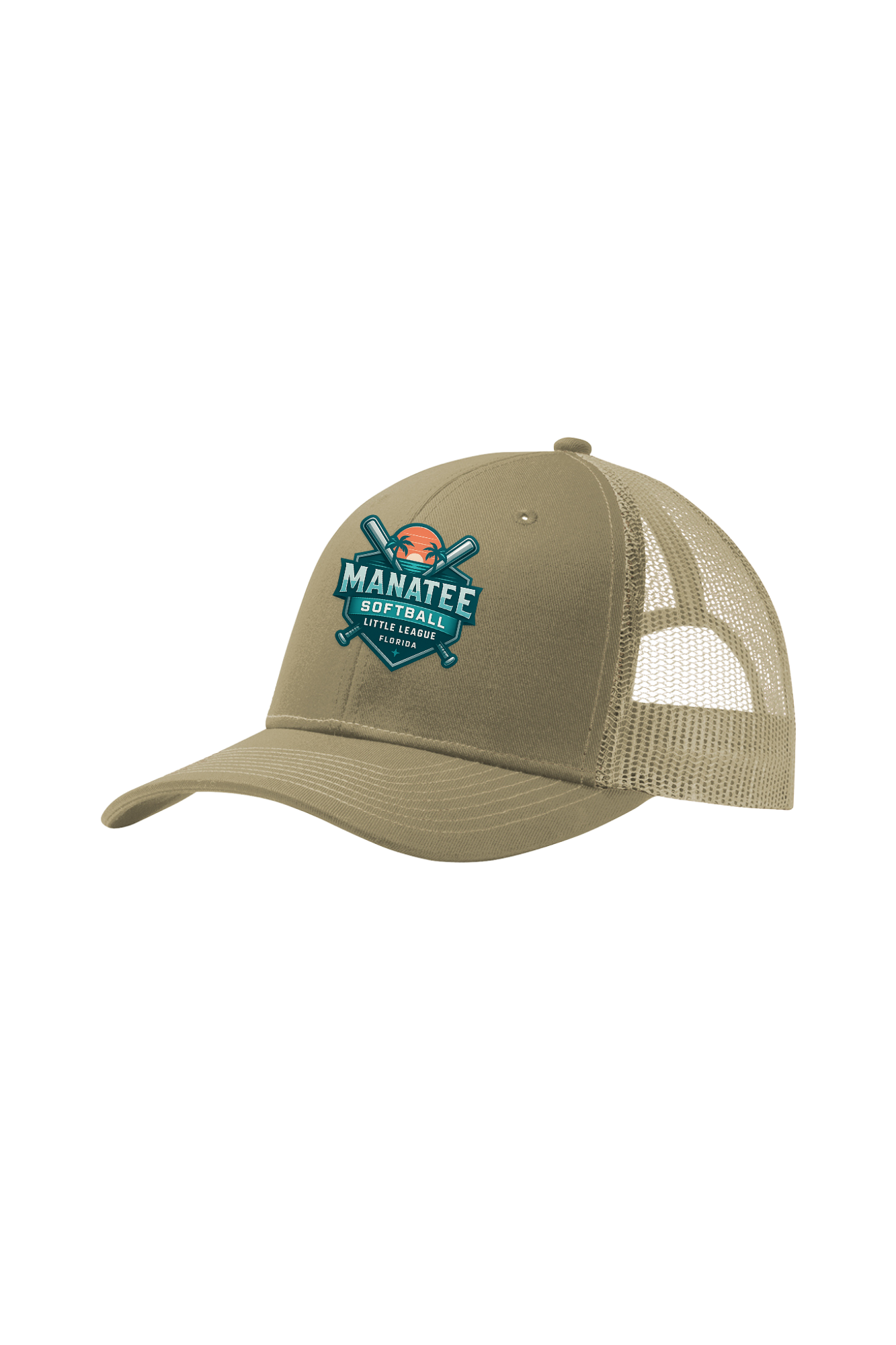 Manatee Softball C402 Port Authority® Snapback Trucker Cap