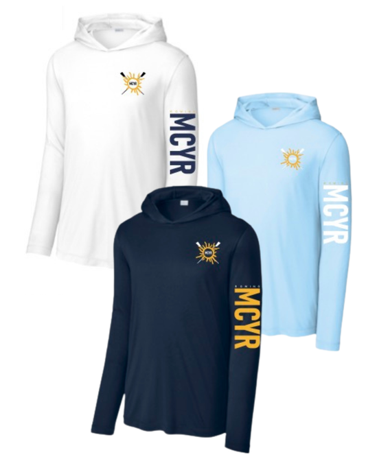 Manatee Rowing Adult ST420LSH Sport-Tek® Posi-UV® Pro Long Sleeve Hoodie Winter 2026 Collection