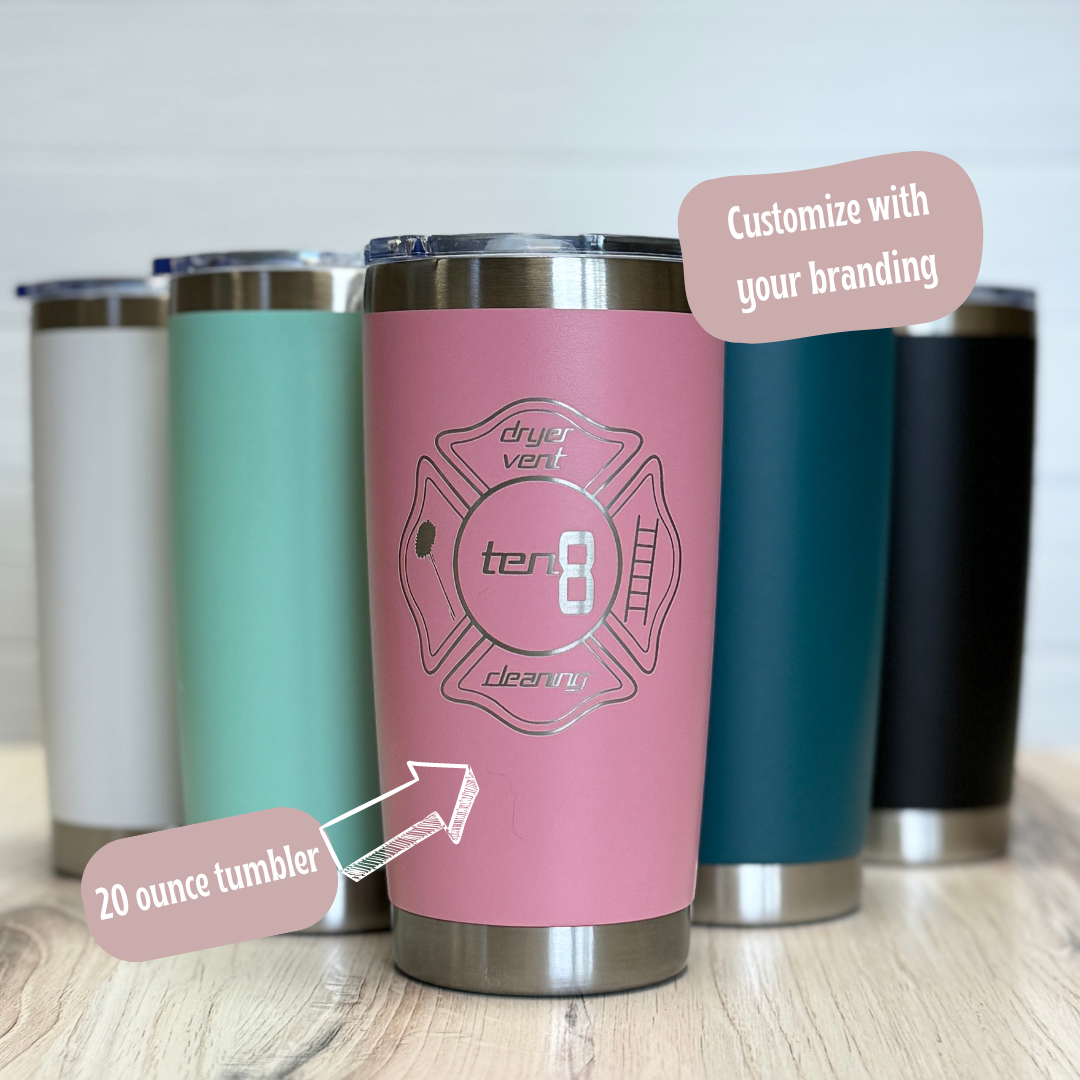 20 Ounce Powder Coated Tumbler