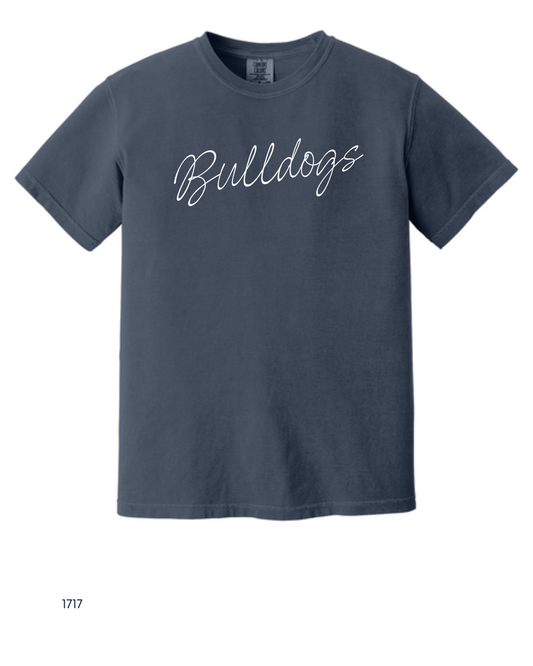 Bulldogs - Adult 1717 Comfort Colors® Heavyweight Ring Spun Tee