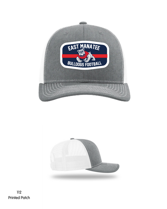East Manatee Bulldogs - Hats with Printed Patch