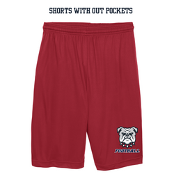 East Manatee Bulldogs Spring Football Camp - Shorts WITH OUT Pockets
