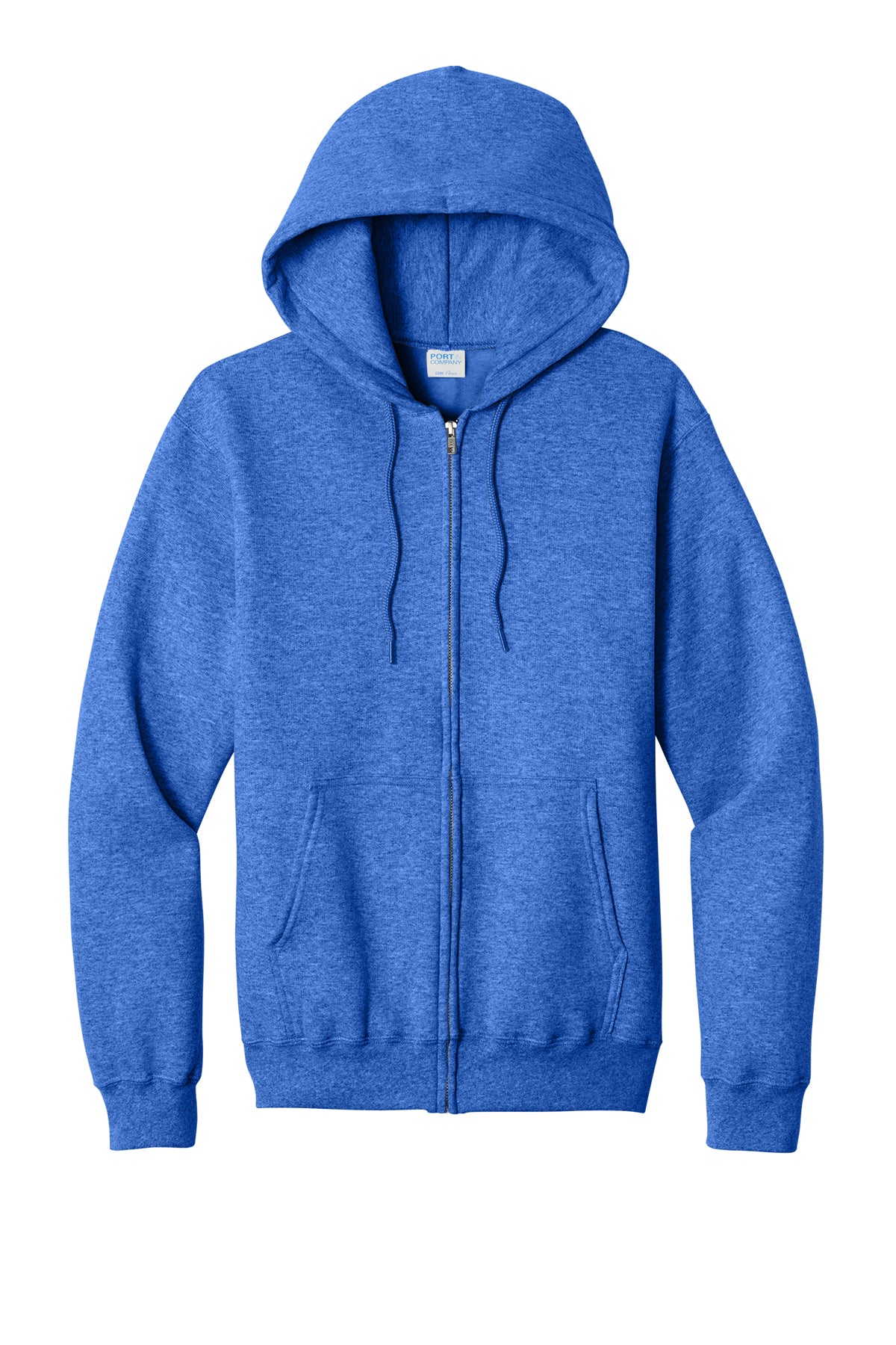 Port & Company® - Core Fleece Full-Zip Hooded Sweatshirt. PC78ZH
