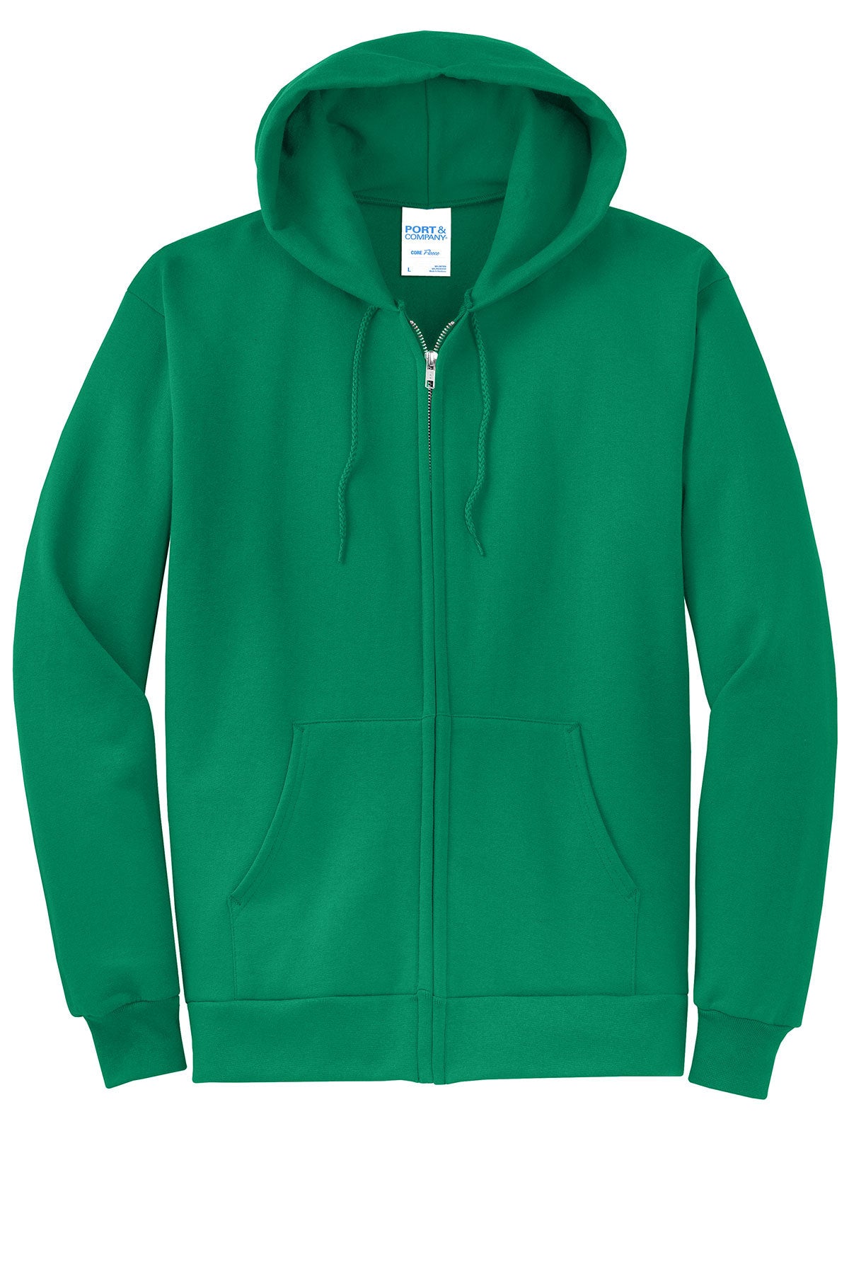 Port & Company® - Core Fleece Full-Zip Hooded Sweatshirt. PC78ZH