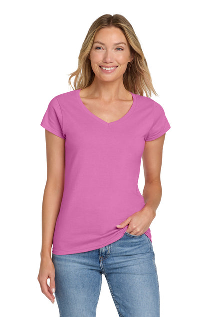 Gildan Softstyle Vneck Tee 64v00l