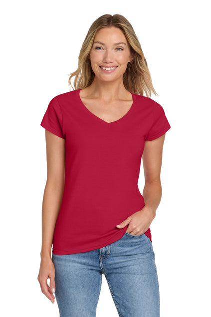 Gildan Softstyle Vneck Tee 64v00l