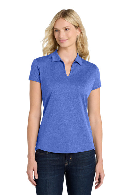 L576 Port Authority® Women's Trace Heather Polo