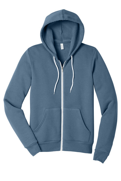 Bella + Canvas Unisex Sponge Fleece Full Zip Hoodie BC3739