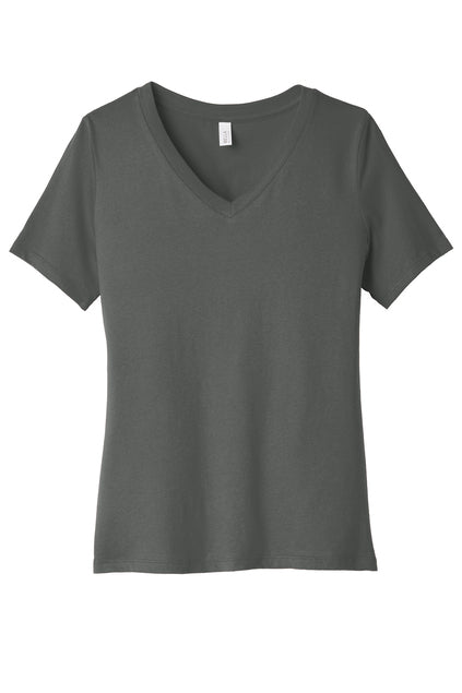 Bella and Canvas 6405 Ladies Relaxed Vneck Tee