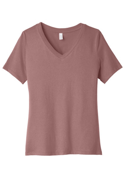 Bella and Canvas 6405 Ladies Relaxed Vneck Tee