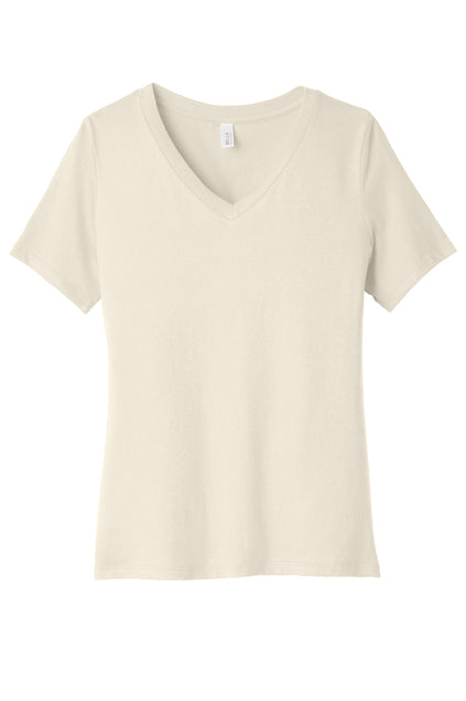 Bella and Canvas 6405 Ladies Relaxed Vneck Tee