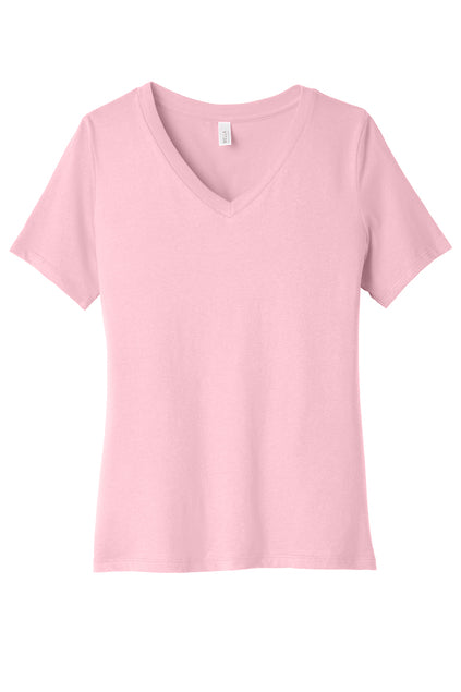 Bella and Canvas 6405 Ladies Relaxed Vneck Tee