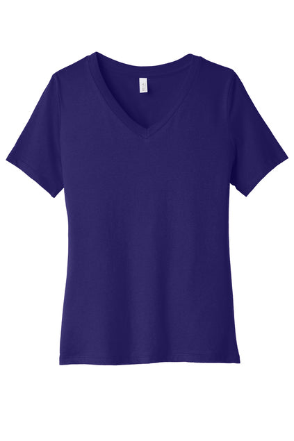 Bella and Canvas 6405 Ladies Relaxed Vneck Tee