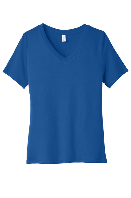 Bella and Canvas 6405 Ladies Relaxed Vneck Tee