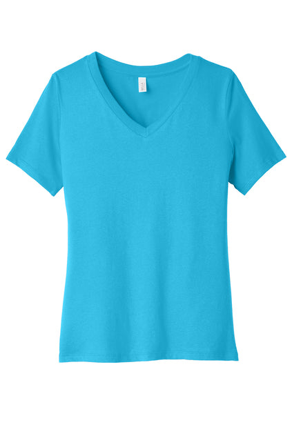 Bella and Canvas 6405 Ladies Relaxed Vneck Tee