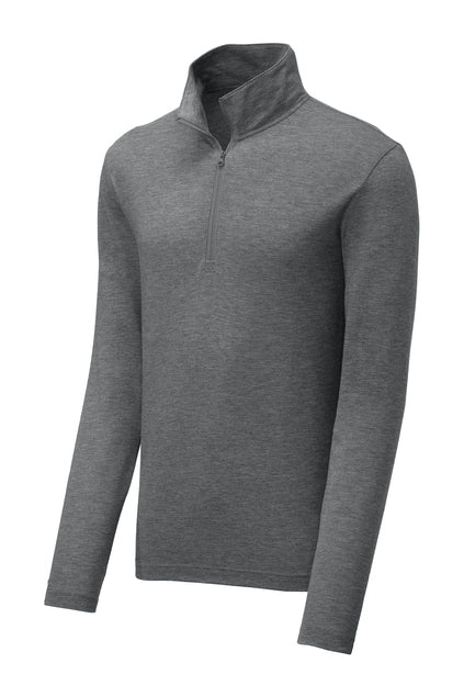 Sport-Tek ® PosiCharge ® Tri-Blend Wicking 1/4-Zip Pullover ST407/LST407