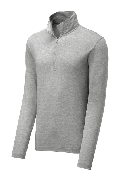 Sport-Tek ® PosiCharge ® Tri-Blend Wicking 1/4-Zip Pullover ST407/LST407