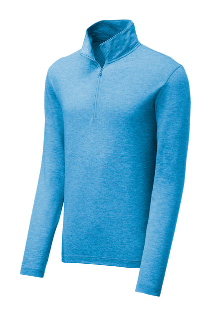 Sport-Tek ® PosiCharge ® Tri-Blend Wicking 1/4-Zip Pullover ST407/LST407