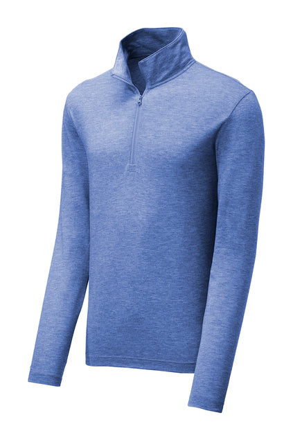 Sport-Tek ® PosiCharge ® Tri-Blend Wicking 1/4-Zip Pullover ST407/LST407