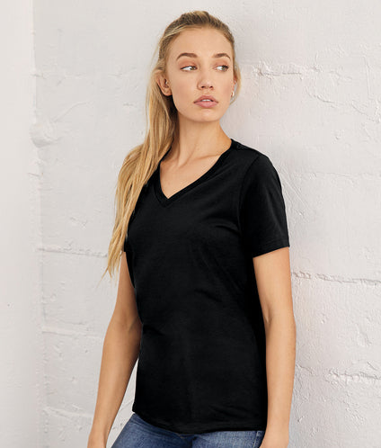 Bella and Canvas 6405 Ladies Relaxed Vneck Tee