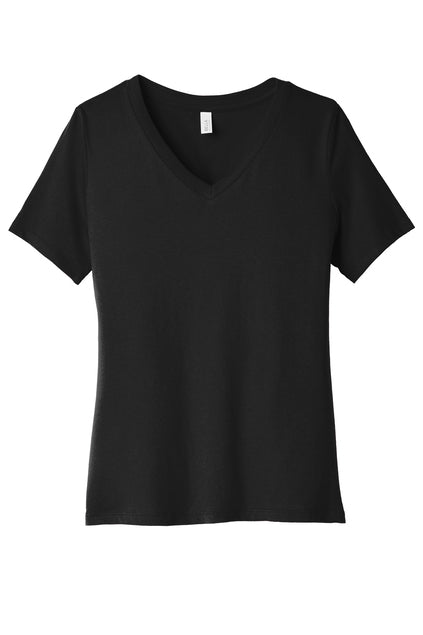 Bella and Canvas 6405 Ladies Relaxed Vneck Tee
