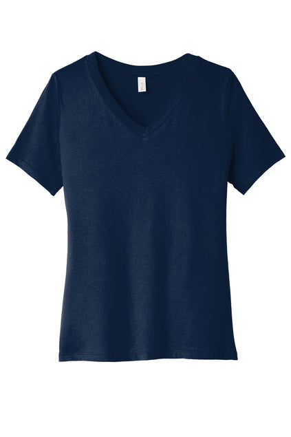 Bella and Canvas 6405 Ladies Relaxed Vneck Tee