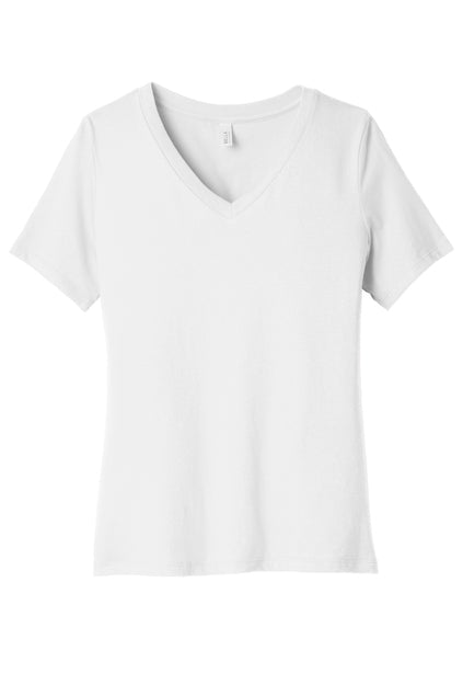 Bella and Canvas 6405 Ladies Relaxed Vneck Tee