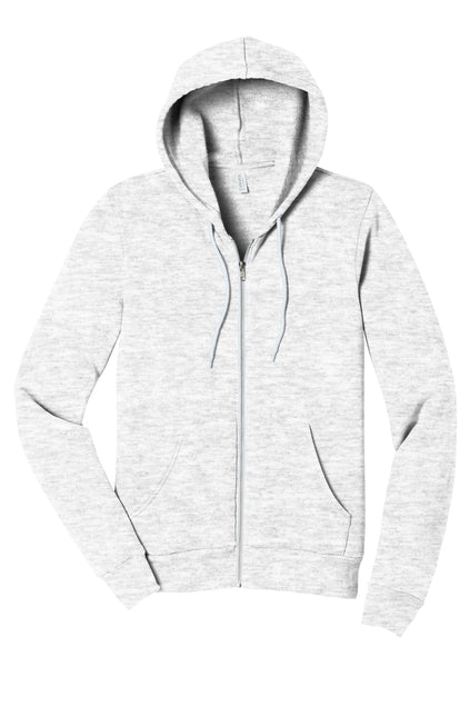Bella + Canvas Unisex Sponge Fleece Full Zip Hoodie BC3739