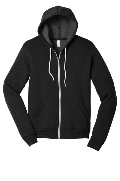Bella + Canvas Unisex Sponge Fleece Full Zip Hoodie BC3739