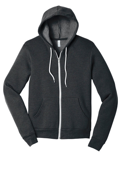 Bella + Canvas Unisex Sponge Fleece Full Zip Hoodie BC3739