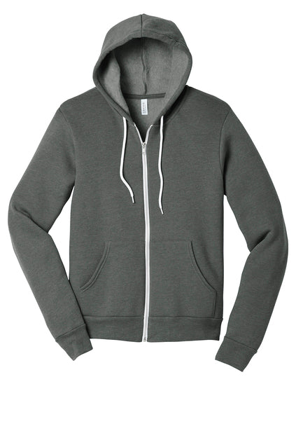 Bella + Canvas Unisex Sponge Fleece Full Zip Hoodie BC3739