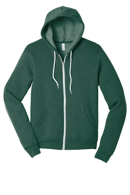 Bella + Canvas Unisex Sponge Fleece Full Zip Hoodie BC3739