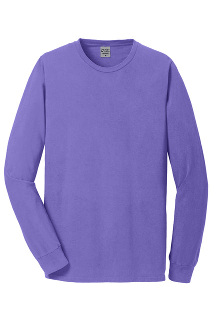 PC099LS Port & Co™ Beach Wash® Garment-Dyed Long Sleeve Tee