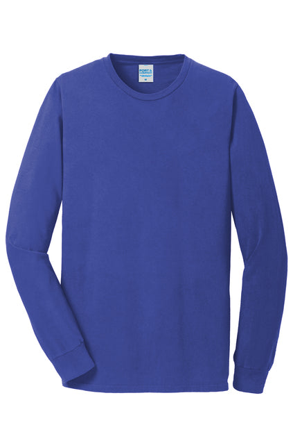 PC099LS Port & Co™ Beach Wash® Garment-Dyed Long Sleeve Tee