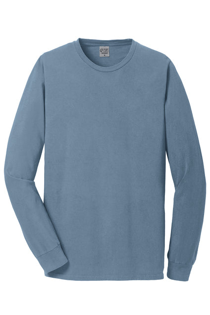 PC099LS Port & Co™ Beach Wash® Garment-Dyed Long Sleeve Tee