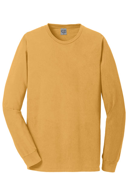 PC099LS Port & Co™ Beach Wash® Garment-Dyed Long Sleeve Tee