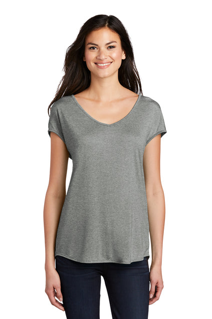 District Women's Drapey Cross-back Tee