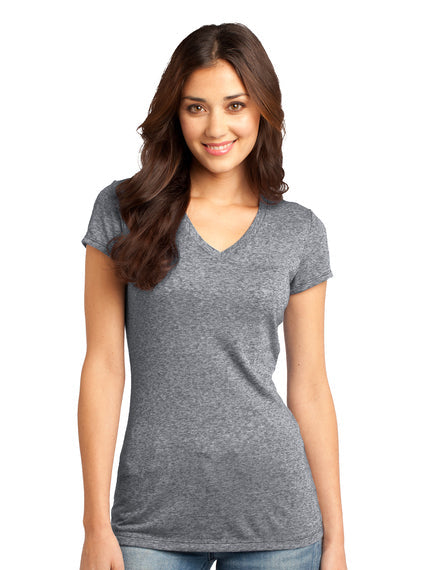 District Juniors MIcroburn Vneck DT261