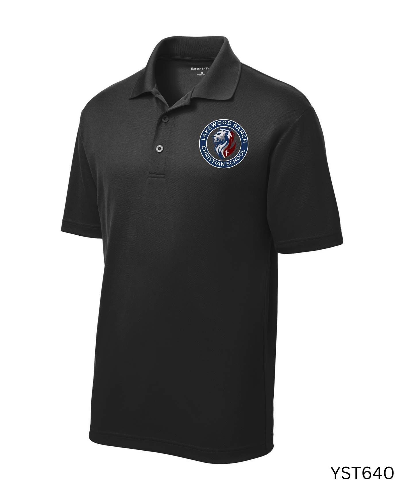 Lakewood Ranch Christian School - Sport-Tek® Youth and Adult PosiCharge® RacerMesh® Polo. YST640 / ST640