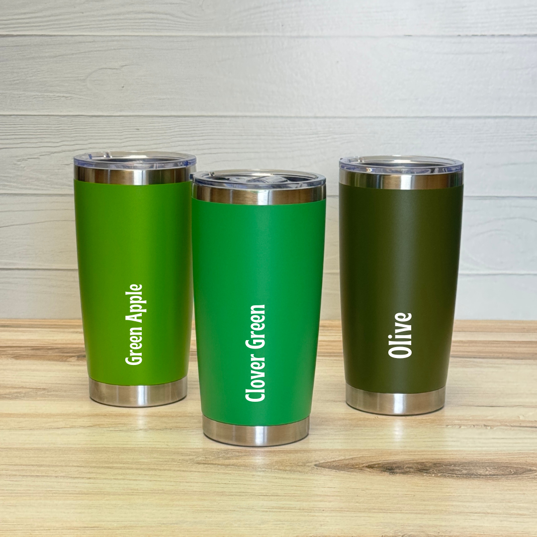 20 Ounce Powder Coated Tumbler