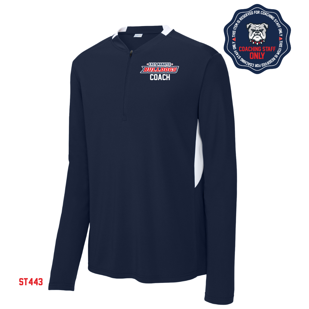 EMB Coach - ST443 Sport-Tek® Club 1/4-Zip Pullover