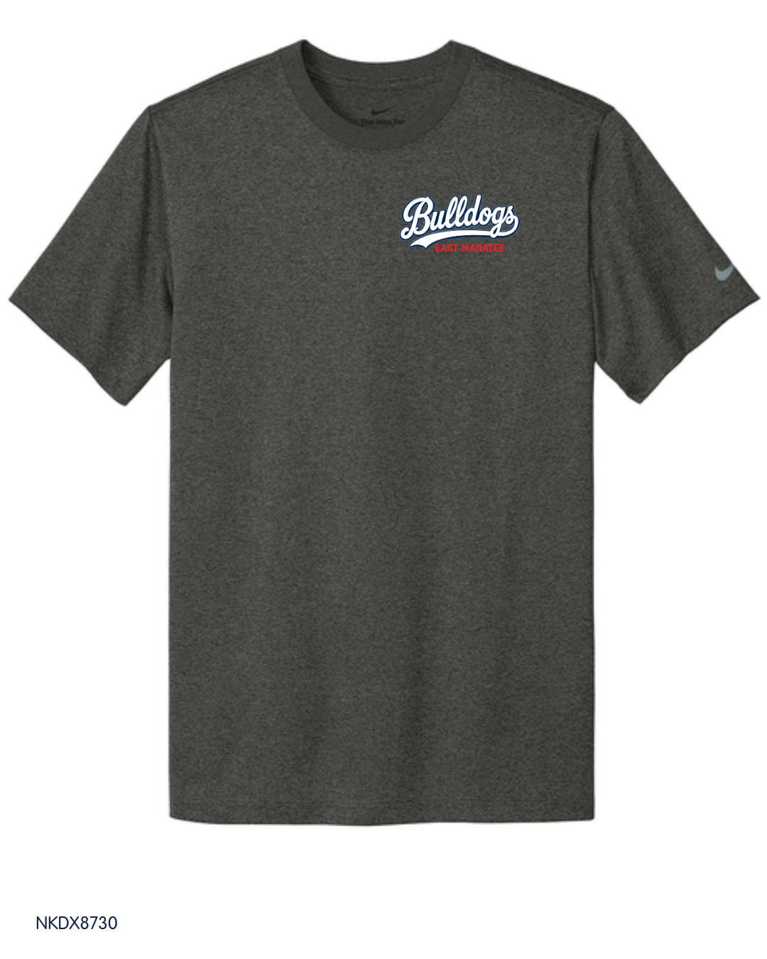 Bulldogs - Youth, Adult, Women's NKDX8730 / NKDX8734 / NKDX8787 Nike Swoosh Sleeve rLegend Tee