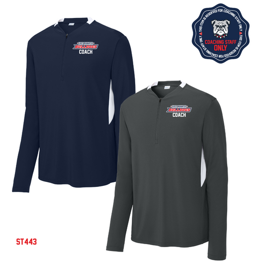EMB Coach - ST443 Sport-Tek® Club 1/4-Zip Pullover