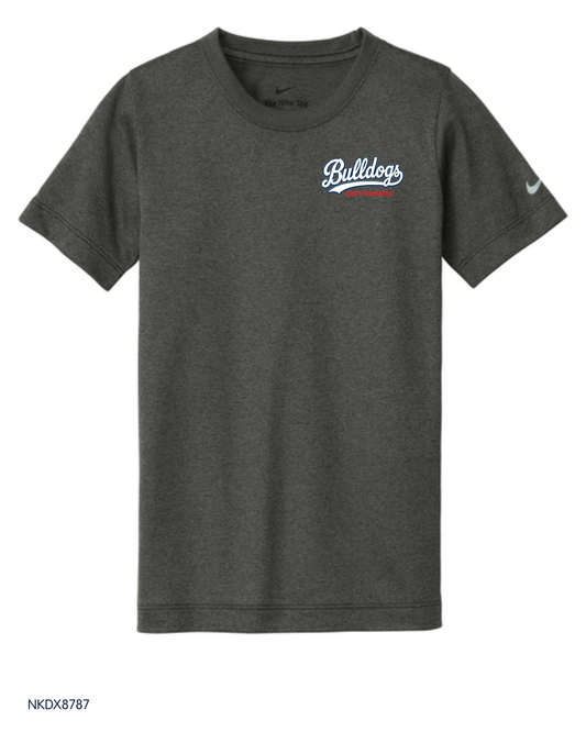 Bulldogs - Youth, Adult, Women's NKDX8730 / NKDX8734 / NKDX8787 Nike Swoosh Sleeve rLegend Tee