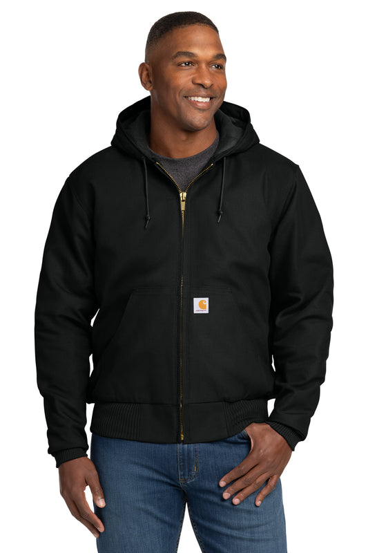 CT106677 Carhartt® Quilted-Flannel-Lined Duck Active Jacket