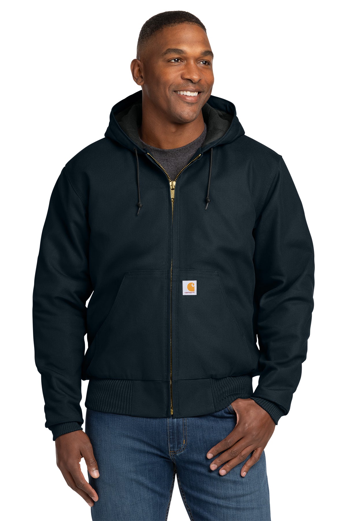 CT106677 Carhartt® Quilted-Flannel-Lined Duck Active Jacket