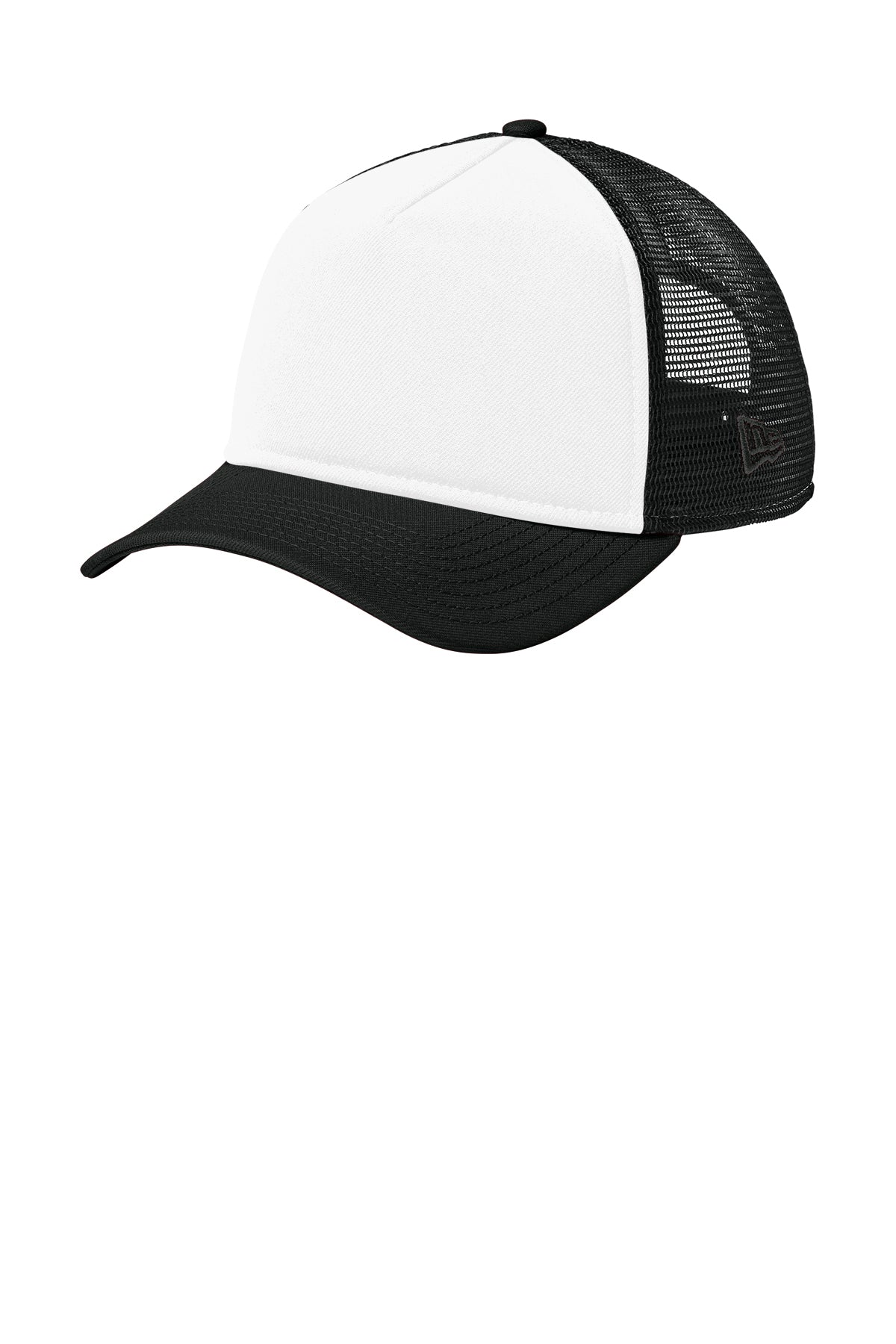 NE212F New Era® A-Frame Snapback Mesh Back Cap