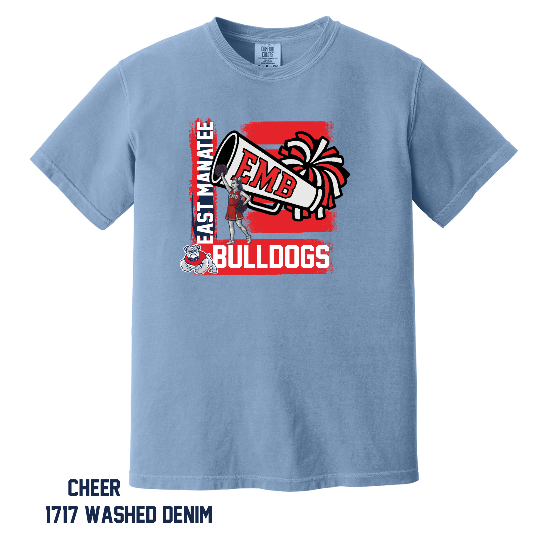 Bulldogs - Adult 1717 Comfort Colors® Heavyweight Ring Spun Tee